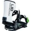 Bent Metal Transfer 22/23 -Matériel De Ski BentMetal 2223 Transfer Snowboard Binding Black White 02 1 2